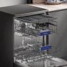 Lave-vaisselle Siemens - 13 sets - Acier inoxydable noirci -Fabriqué en Pologne - Troisième niveau supérieur pour les couverts- 
