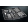 Siemens Dishwasher - 13 set - Blackened stainless steel -Made in Poland - Upper third level for cutlery- SN23EC03ME