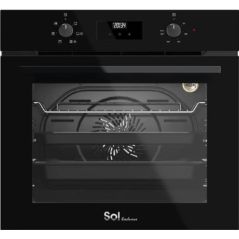 SOL Built-in oven - 72L - Black - Turbo active - HO-905TB