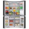 Hisense Refrigerator 4 doors 609 L- shabbat function - Black stainless steel - RQ72-BGK