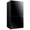 Réfrigérateur Hisense4 portes 609 L - fonction de shabbat -Acier inoxydable noir - RQ72-BGK