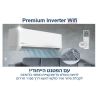 Air conditionner Family -BTU 24100 - series 2023/2024- Premium inv 25 wifi Black