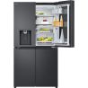 LG Refrigerator 4 doors 638 L - serie 2024 - Blackened stainless steel - Inverter - No frost - GMG960