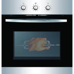 MullerBuilt-in Oven - 75L - AquaClean- stainless steel - AIRFRY EB-56ERCGAFX