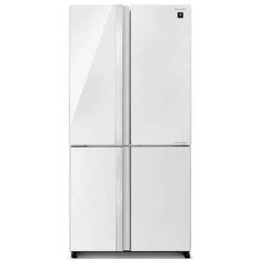 Réfrigérateur Sharp 4 Portes - Machine à Glaçons - Série 2024 - 611 litres - SJ-8942BK+SJ-8942WH
