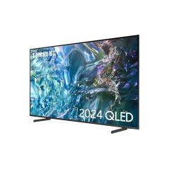 ​טלויזיה QLED סמסונג 85 אינטש - רזולוציית 4K Smart TV 3100 PQI - יבואן רשמי - דגם SAMSUNG - 2024 - QE85Q60D