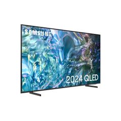​טלויזיה QLED סמסונג 85 אינטש - רזולוציית 4K Smart TV 3100 PQI - יבואן רשמי - דגם SAMSUNG - 2024 - QE85Q60D