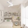 Westinghouse Ceiling Fan Size 42" - White/Maple - Room Up To 20 SQM - Including Remote Control - Model TALIA 73062 
