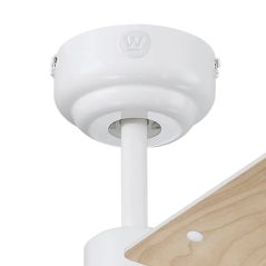 Westinghouse Ceiling Fan Size 42" - White/Maple - Room Up To 20 SQM - Including Remote Control - Model TALIA 73062 