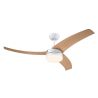 Westinghouse Ceiling Fan Size 52" - White/wood - Room Up To 36 SQM - Including Remote Control - Model LONGWOOD 73096