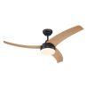 Westinghouse Ceiling Fan Size 52" - Black/wood - Room Up To 36 SQM - Including Remote Control - Model LONGWOOD 73097