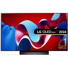 LG Smart TV 48 Inches - 4K - OLED evo- AI ThinQ - 120Hz - Series 2024 - OLED48C46LA