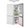 Réfrigérateur Fujicom 4 portes Congelateur en bas - 662 litres - Acier inoxydable - FJ-NF939XRE + FJ-NF938LXE-120CM