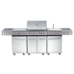 Camptown outdoor kitchen - 4 burner gas grill - stainless steel stove CAMPTOWN KENTUCKY A027322