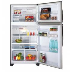 Top Freezer Refrigerator 553 L Silver color Sharp SJ2277SL