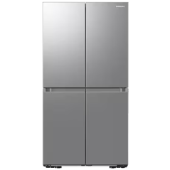 Samsung 4-door refrigerator - 664 liters - Shabbat Halachic device - Platinum - Water bar and automatic ice maker - Official importer - Samsung model RF62C7058SR