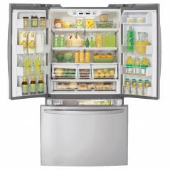 Fridge Freezer 3 doors LG GRB264MAJ 715 liters Stainless steel color online shopping discount Israel Appliances