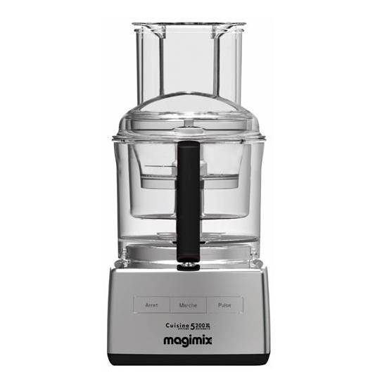 Robot de cuisine Magimix CS5200JCMXL  1100 W couleur Mat Chromé