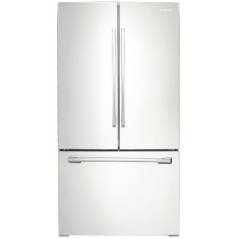 Samsung refrigerator 3 doors 749L - white - Silver nano - RF260BEAEWW