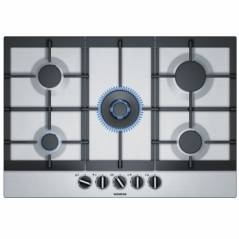 Cooktops Siemens EC7A5RB90Y StepFlame 75 cm 5 Burners Stainless Steel with Burner Wok online shopping Israel appliances discount