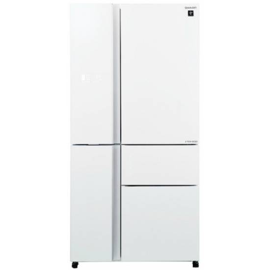 Sharp refrigerator 5 doors 661L - white - Inverter -  SJ9732