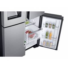 Samsung refrigerator 4 doors 857L - Platinum steal  - Kiosk - RF80K9070SR